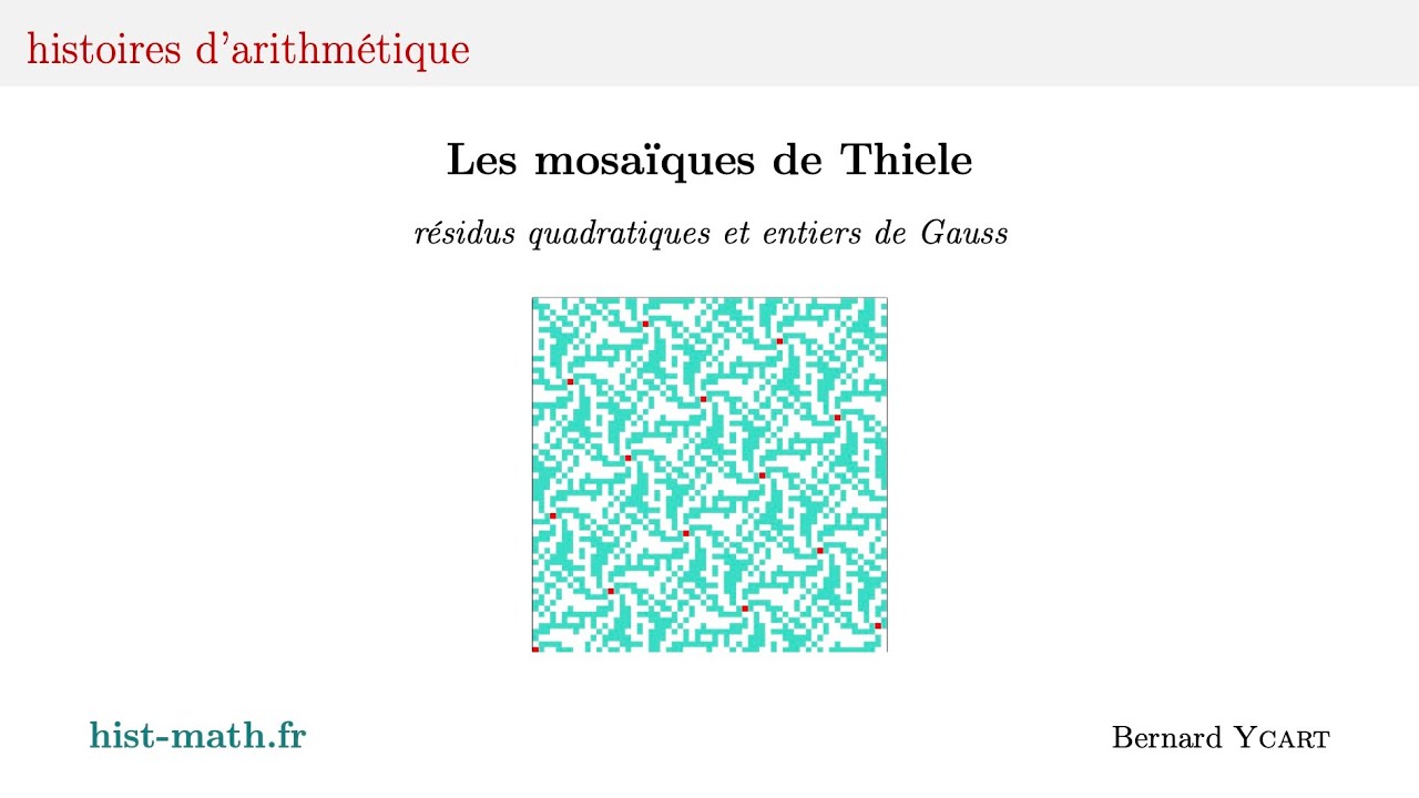 Gauss et l'arithmétique complexe