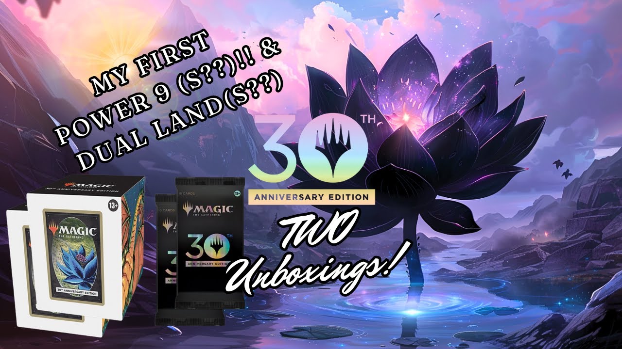 MAGIC 30TH Anniversary Edition POWER 9's & DUAL LANDS!! 