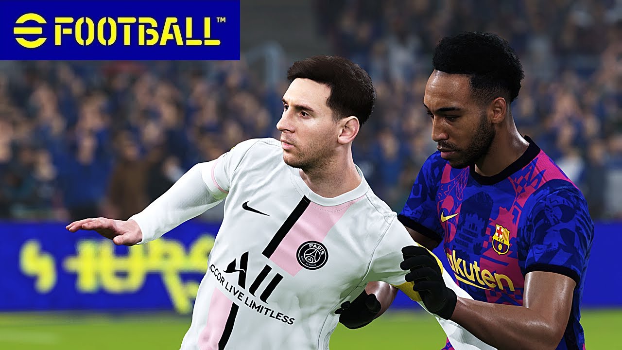 PSG vs FC BARCELONA eFootball 2022 Version 1.0 Gameplay