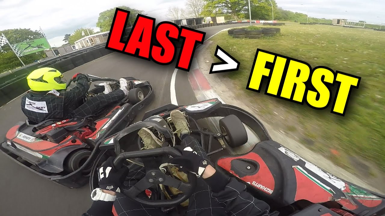Last to First GoKart Race | South Coast Karting