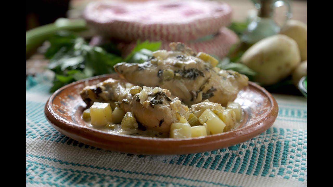 Una sorprendente combinación: pollo en crema de apio, ¡sorprende a tu paladar!