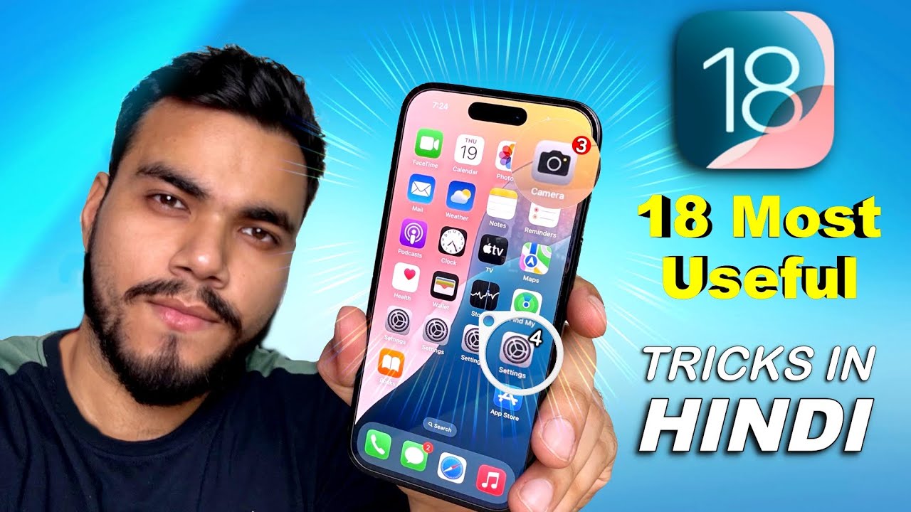 iOS 18 - 18 Hidden Features and Tips & Tricks You Must Know🔥😍 (HINDI)