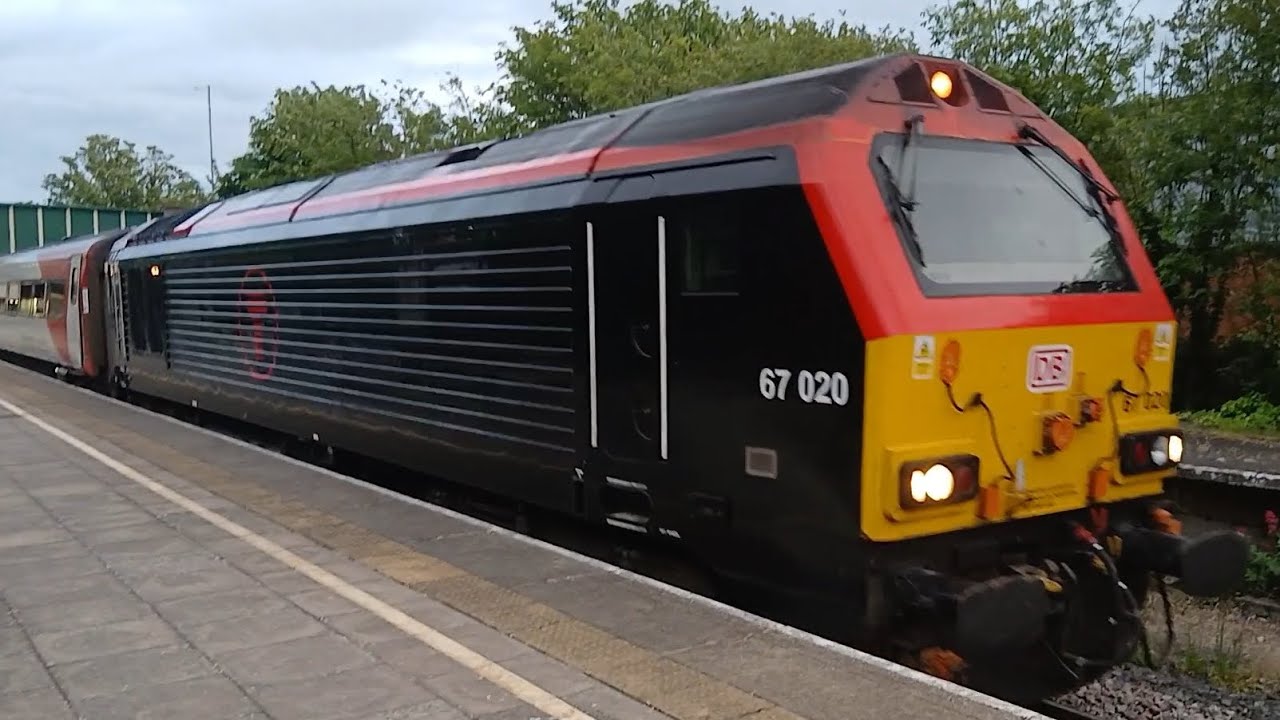 24/05/25 - TfW Class 67 - 67020 & DVT 82226 -  Cardiff Central to Holyhead