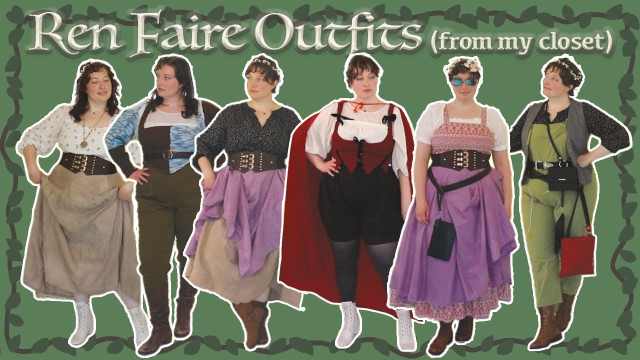 Shopping My Closet for Renaissance Faire Outfits | Styling Historical & Fantasy Inspired Clothes