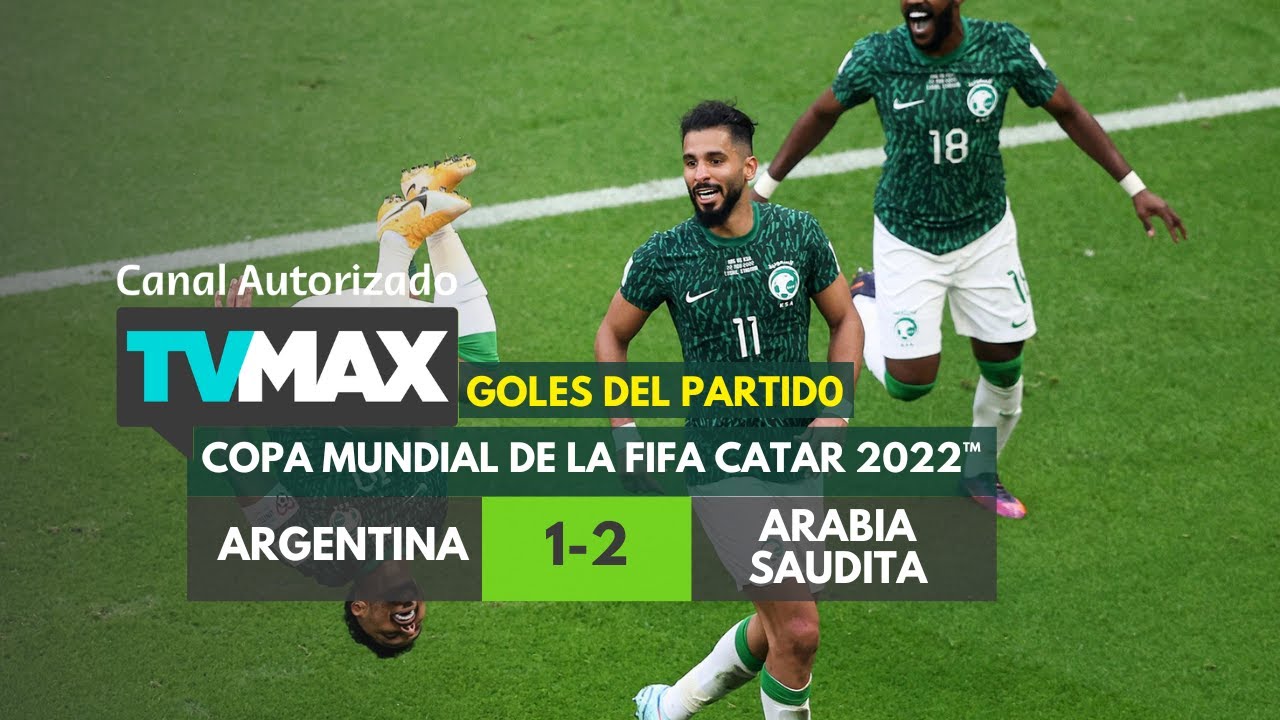 Argentina vs Arabia Saudita (1-2) | Copa Mundial de la FIFA Catar 2022™| Resumen de Goles