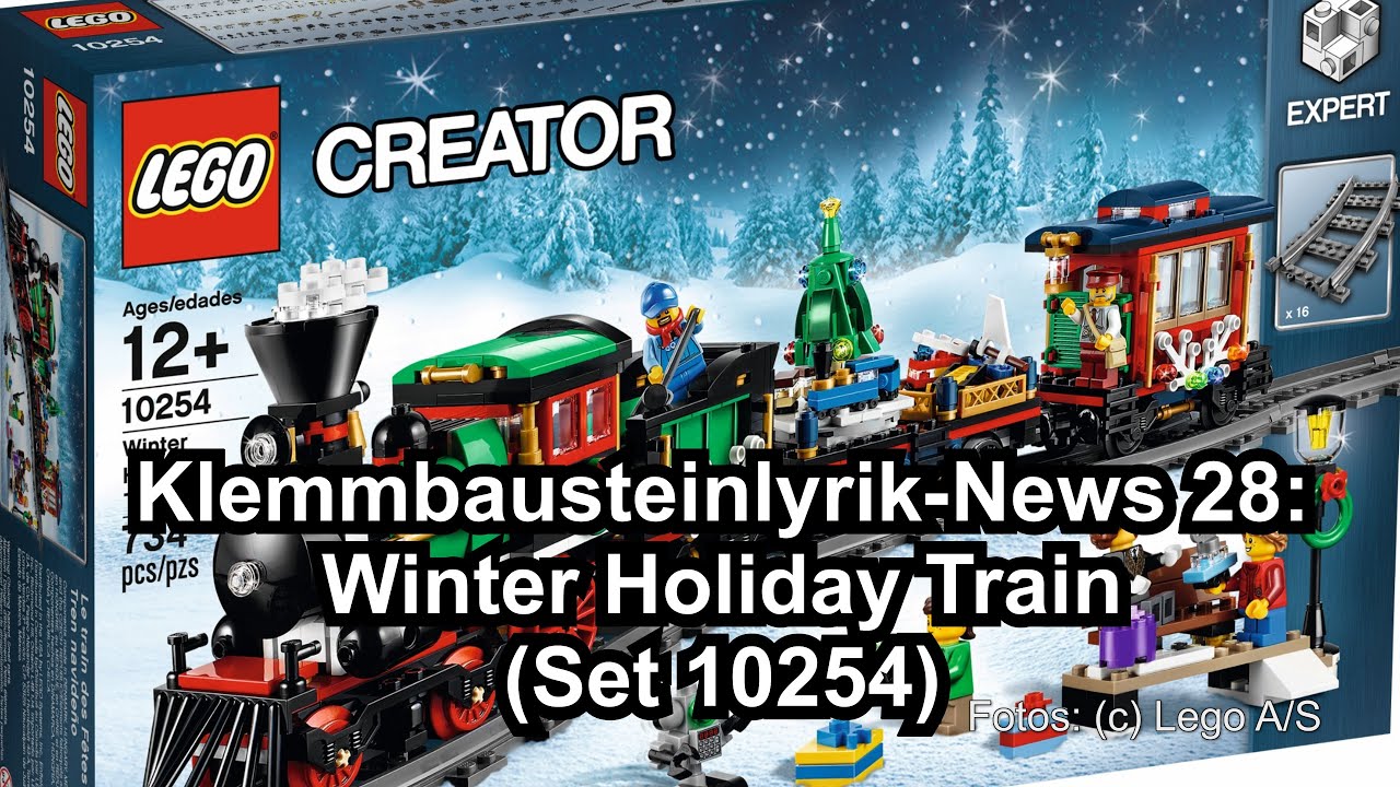 LEGO Winter Holiday Train (Set 10254): Klemmbausteinlyrik-News 28 - Vorstellung / Review deutsch