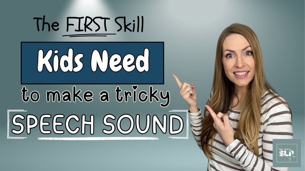 Help Them Hear the Speech Sound First!