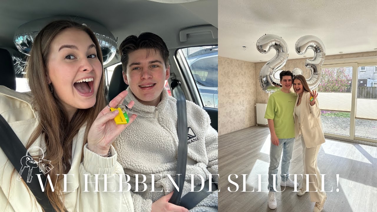 VERBOUWVLOG 🏡|| Sleuteloverdracht 🔑 Empty House Tour 🤩 & De verbouwing is begonnen 👷🏼