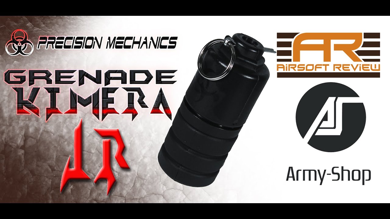 GRENADE KIMERA JR [ PRECISION MECHANICS ] Army Shop / AIRSOFT REVIEW