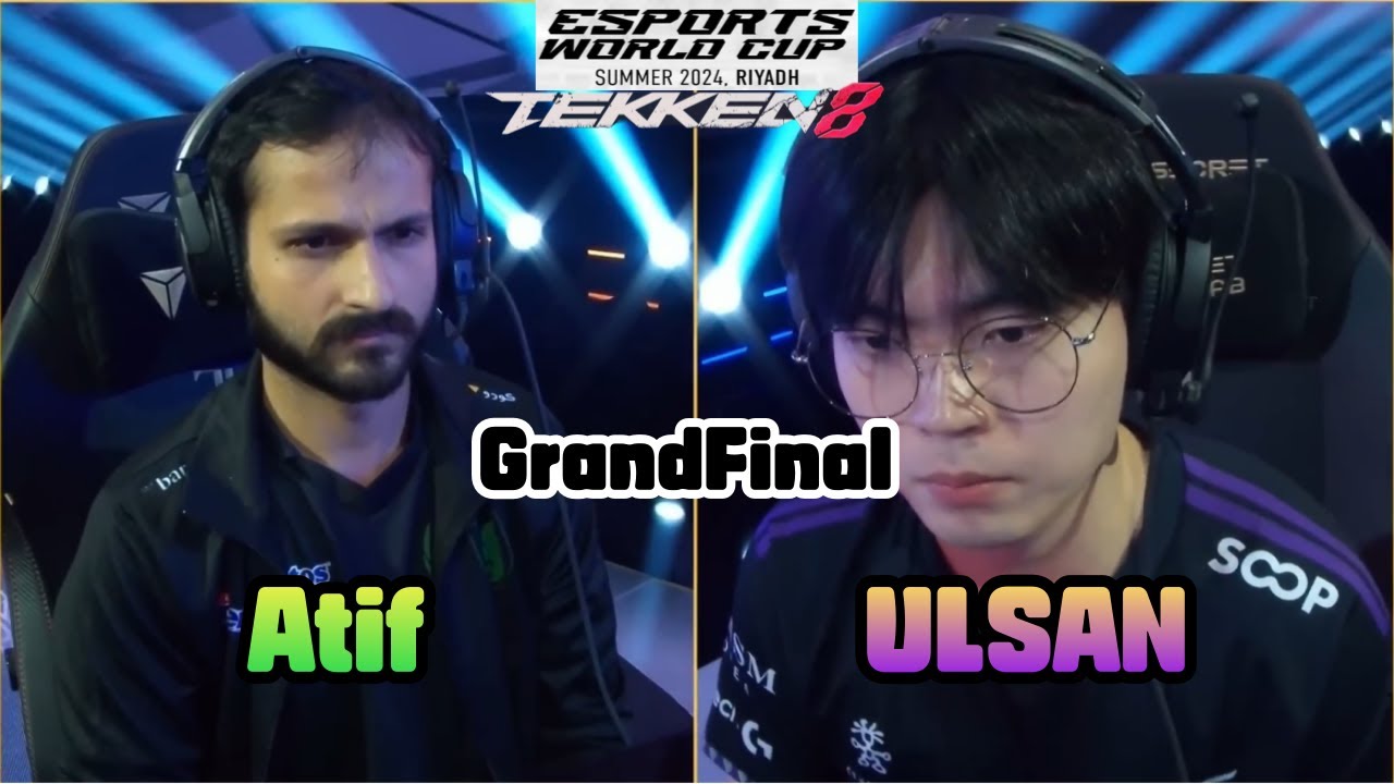 [철권8] 아티프 vs 울산 이스포츠 월드컵 day3 결승전 [Tekken8] Atif VS ULSAN EWC Day3 Grandfinal