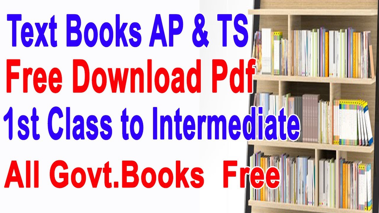 AP & TS Government Text Books PDF Download Free || Venkitechnology