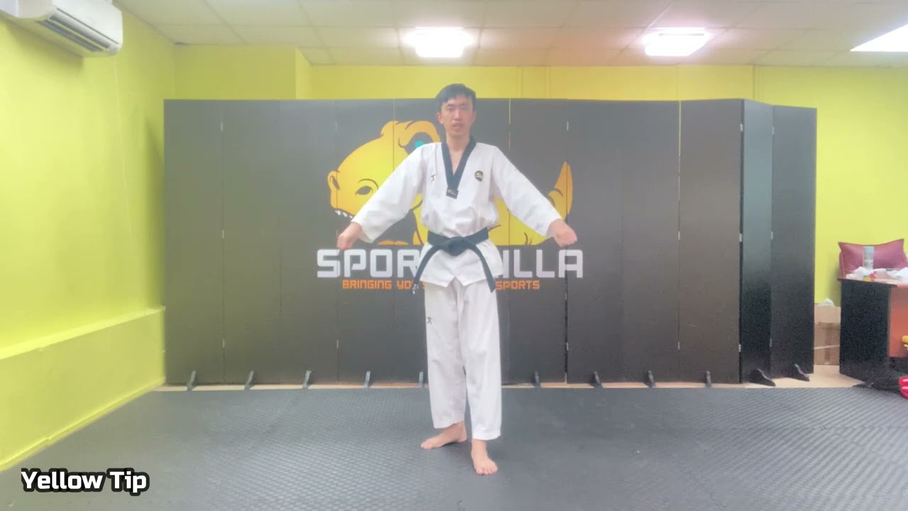 Yellow Tip Pattern | Singapore Taekwondo Tutorial
