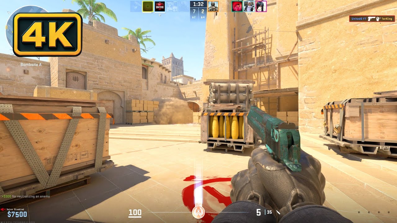 Counter Strike 2 Gameplay 4K (No Commentary)