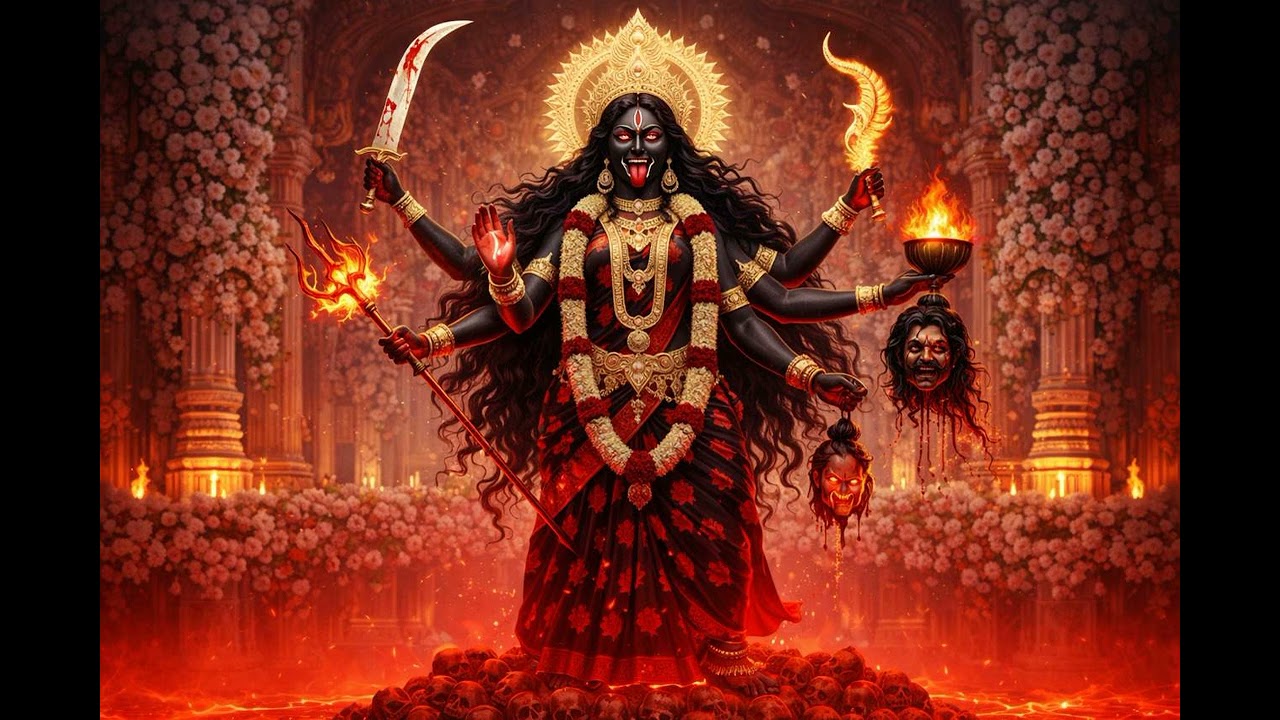 Mahakali Stotram 🔱 | Ultimate Shakti Power | Kali Maa Fierce Devotional Song