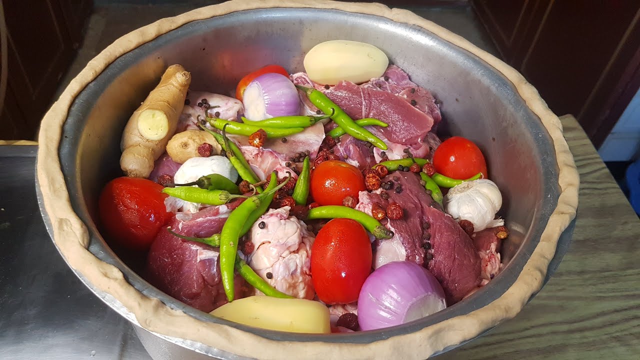 SPICY BEEF DAM PUKHT a Fabulous Beef Recipe with subtitles