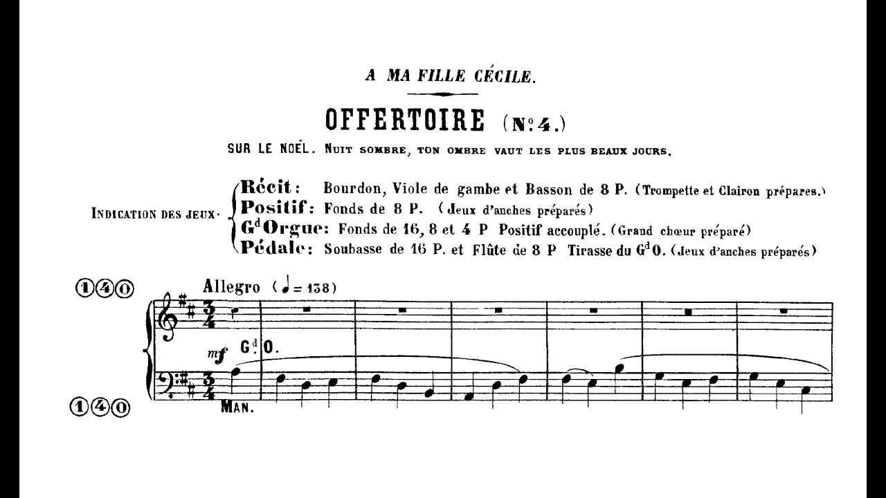 Guilmant: Offertoire Nr. 4 aus 
