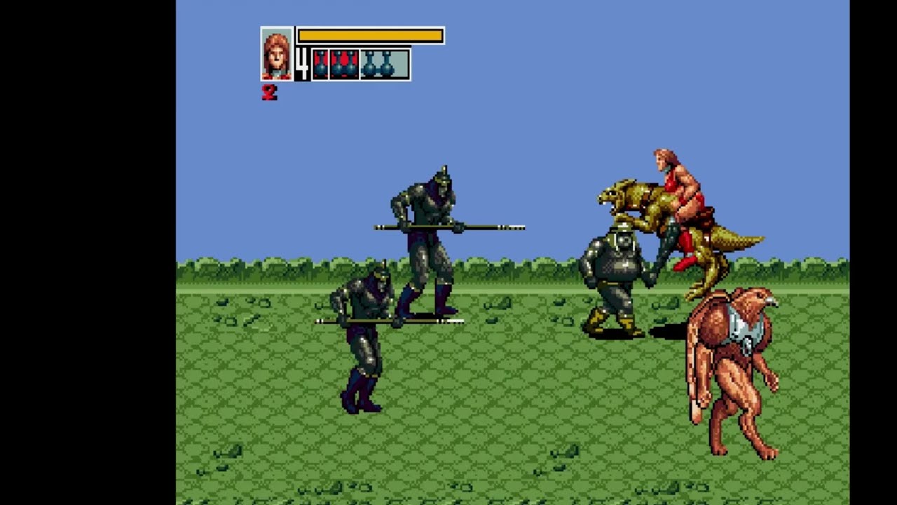 Golden Axe 3 Прохождение за амазонку Тирис 4 часть