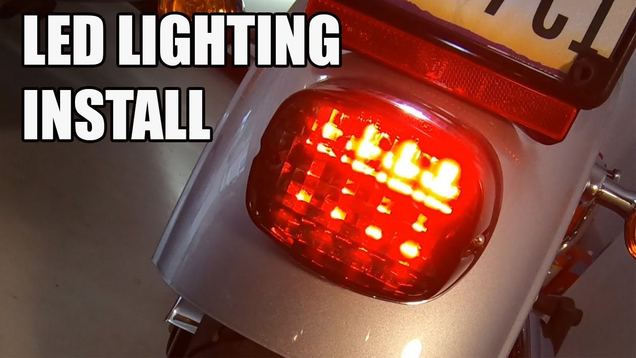 LED Tail Light and Rear Turn Signals - Harley Low Rider (FXLR)