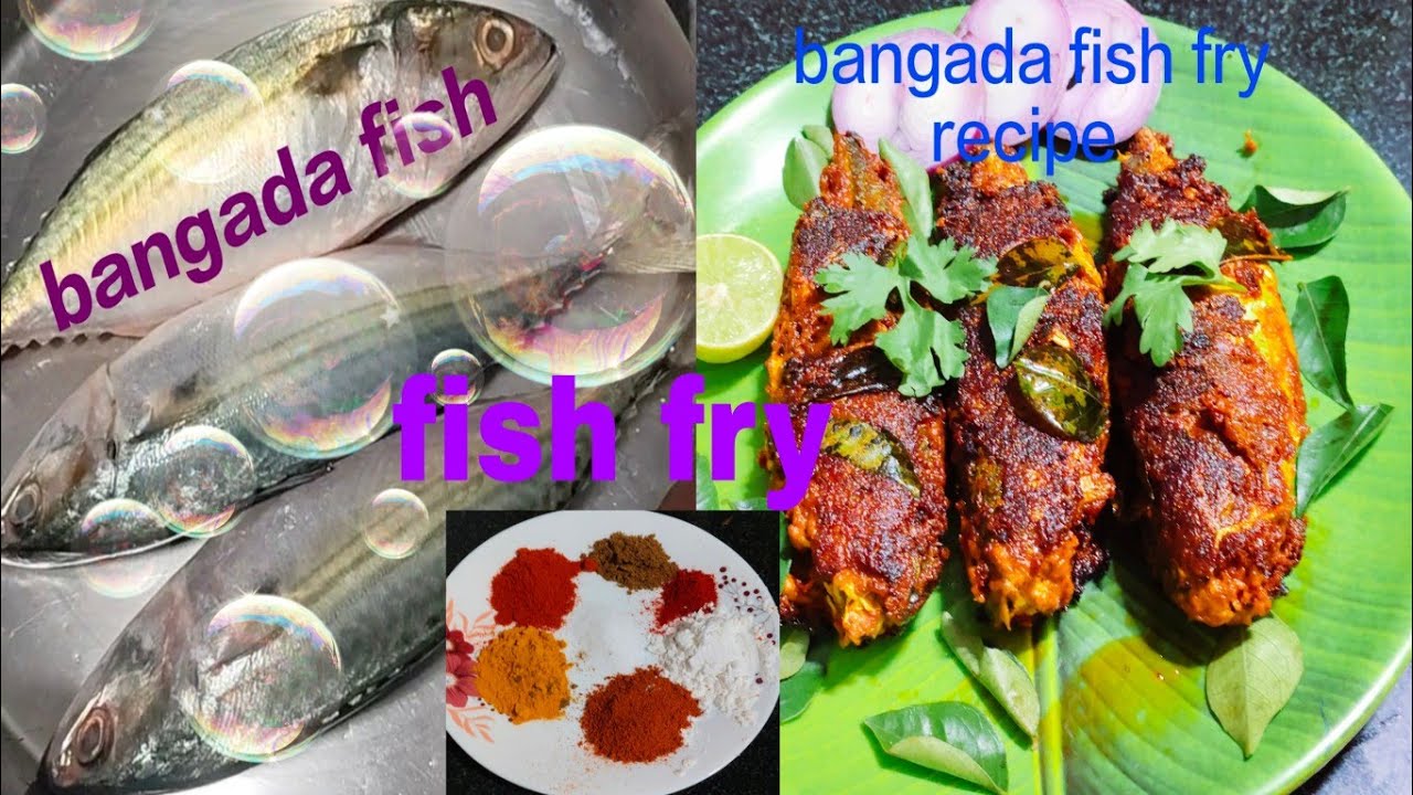 Bangda fish fry recipe very tasty healthy recipes fish fry 
