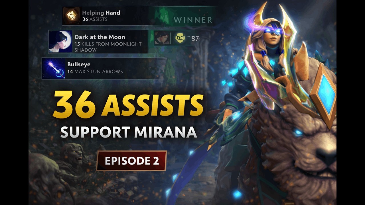 It Felt Like They Weren’t Moving at All… | Hard Support Mirana EP 2