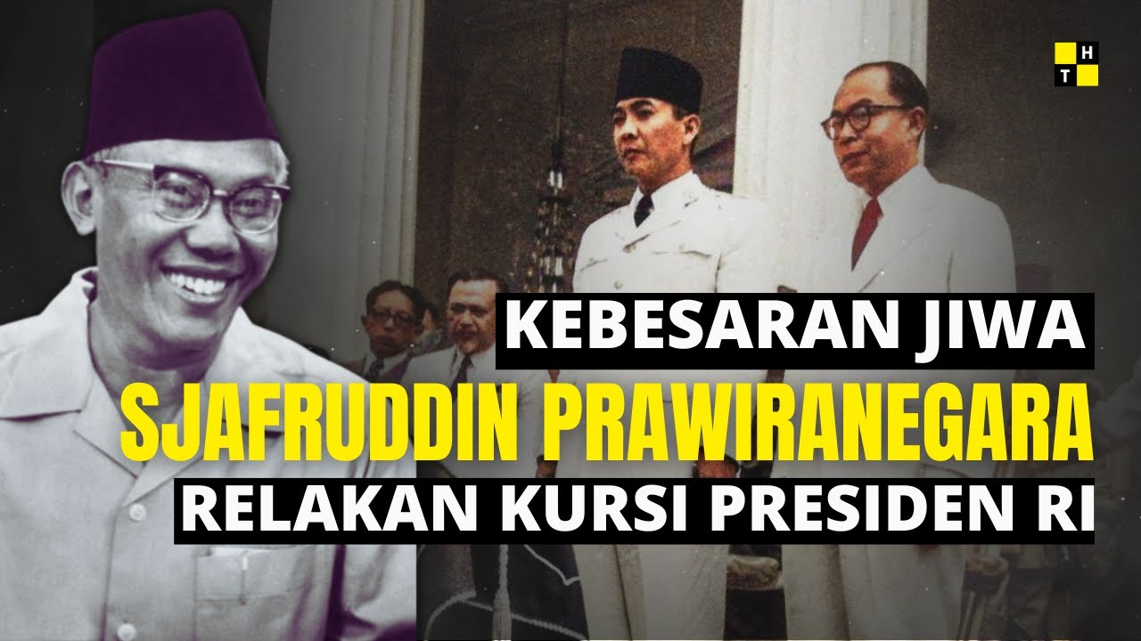 Syafruddin Prawiranegara Melepas Kursi Presiden Republik Indonesia (1949)