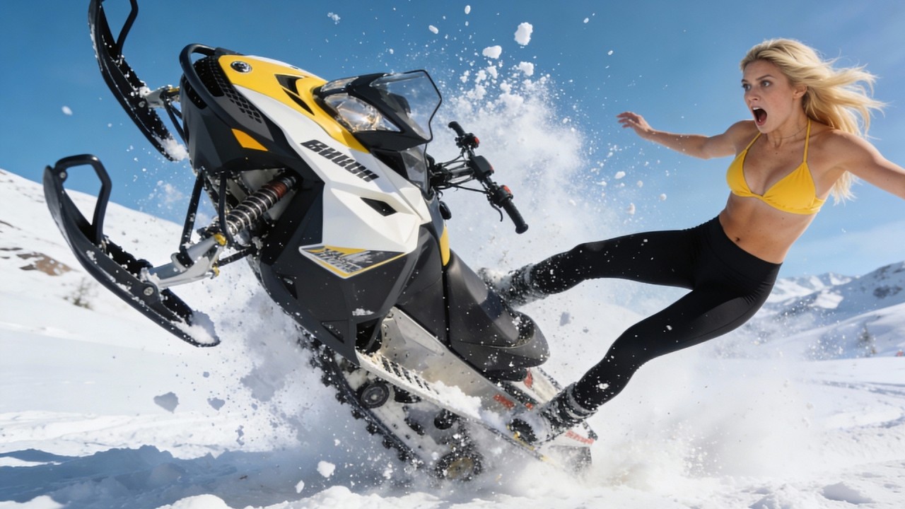 Best EXTREME Snowmobile Fails/Wins Of 2024 | Try Not to Laugh Challenge