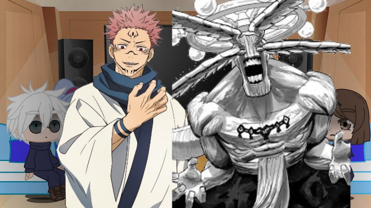 Past Jujutsu Kaisen react to Sukuna vs Mahoraga || Shibuya arc ||
