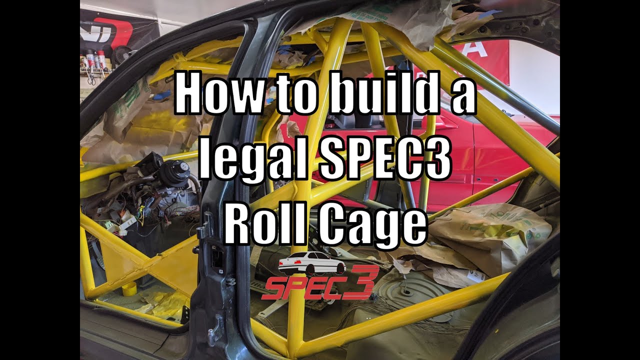 How to build a NASA Spec3 (e36) legal roll cage