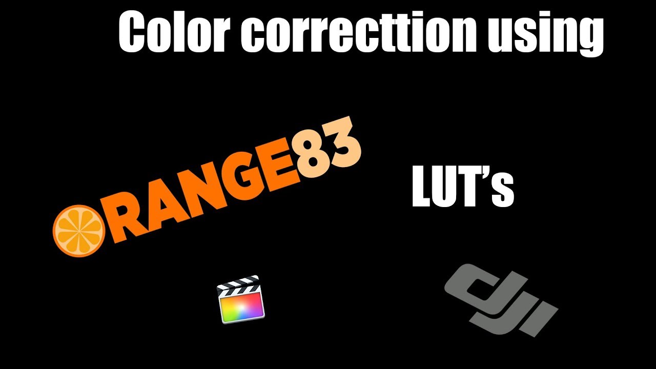 DJI Phantom 4 flight Orange83 7 free LUT's FCPX