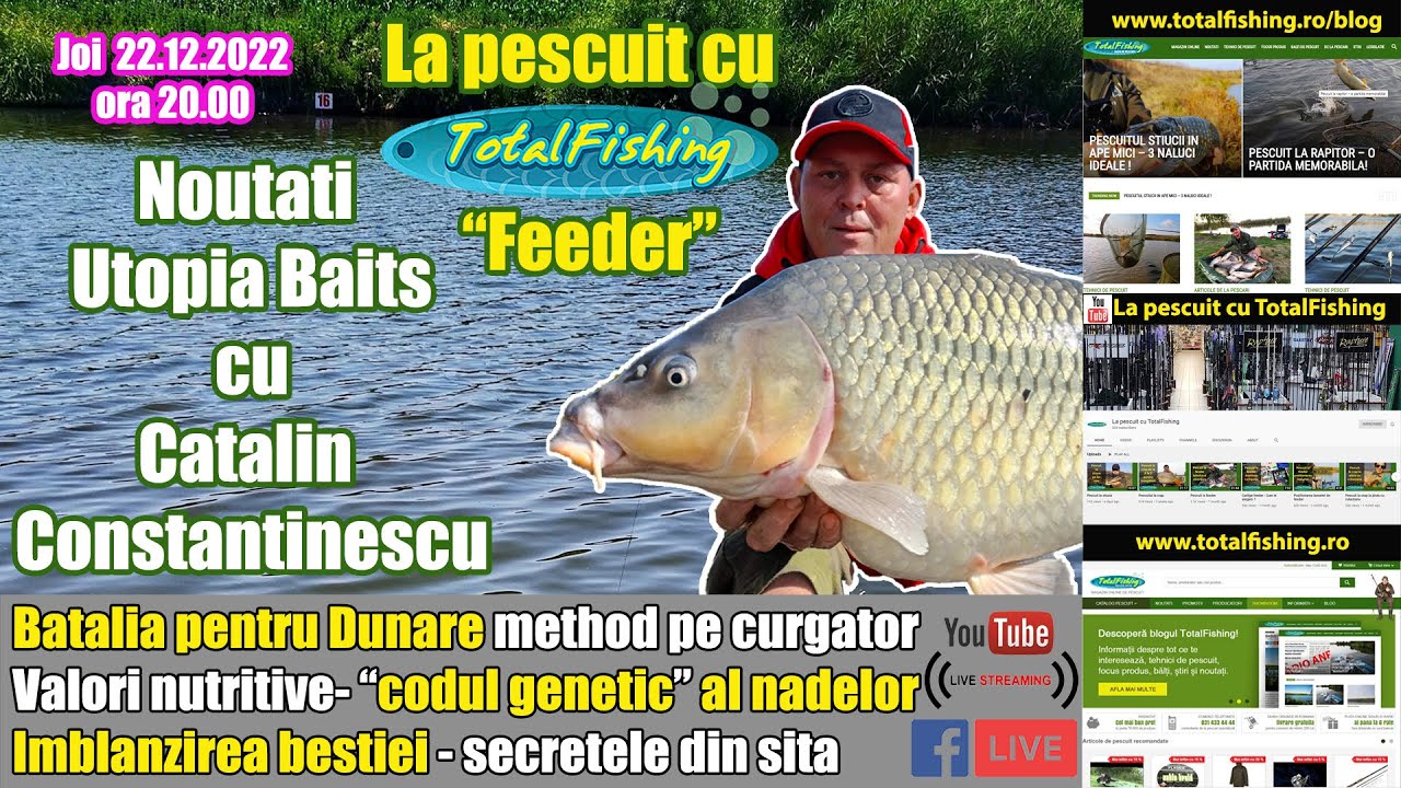 Noutati Utopia Baits cu Catalin Constantinescu