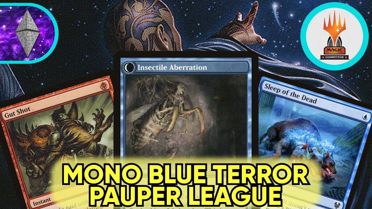 Trophy with the Top Deck in the Meta: Mono Blue Terror! | Pauper MTG