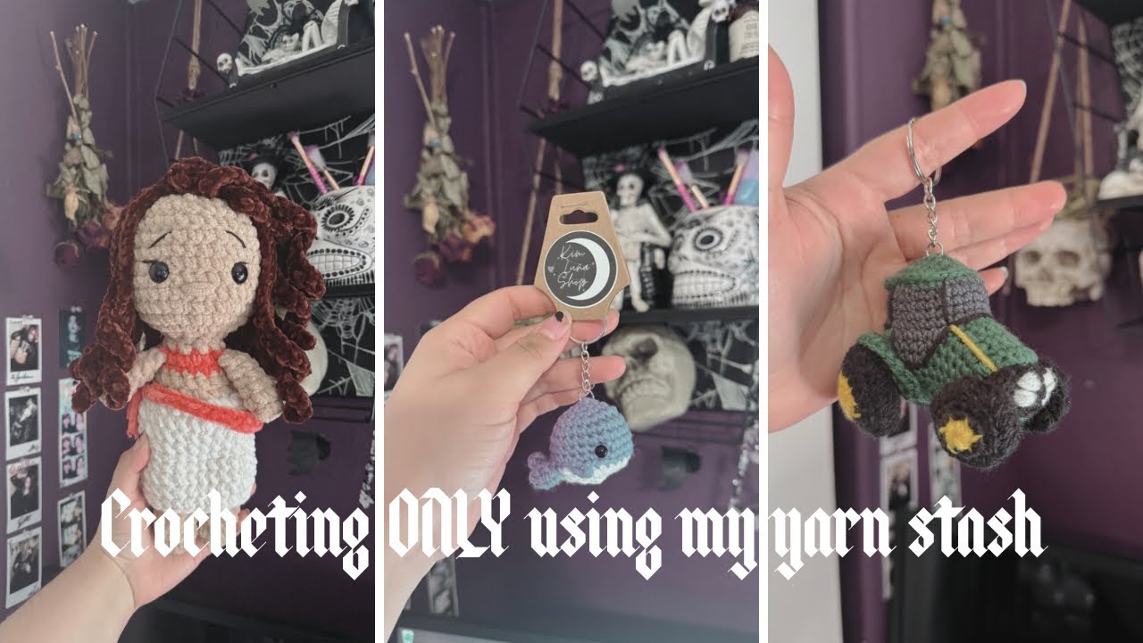 Crocheting ONLY using my yarn stash