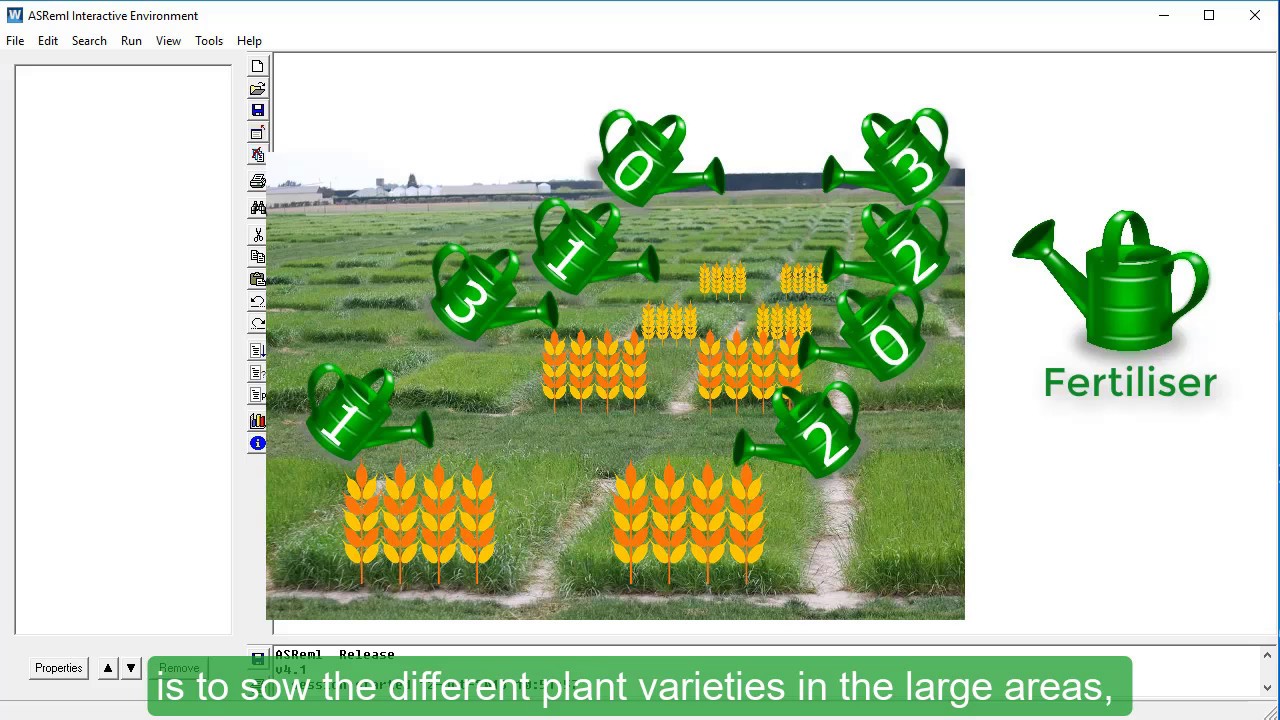 Split-plot design in ASReml