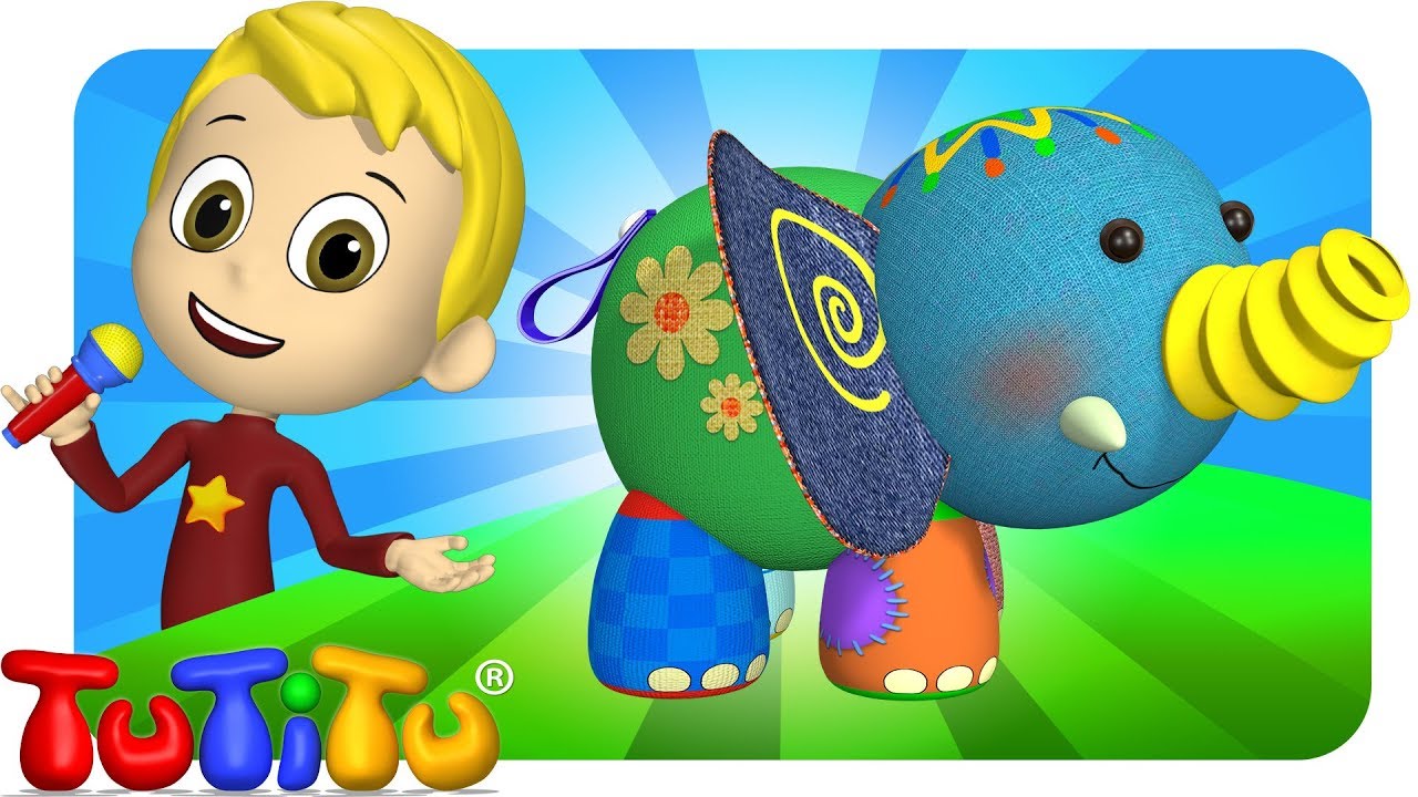 TuTiTu Songs Channel | Elephant | Sing Along For Kids