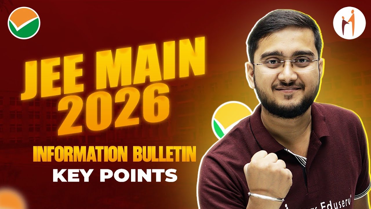 JEE Main 2026: Key Points from Official Information Bulletin || Mentors Eduserv