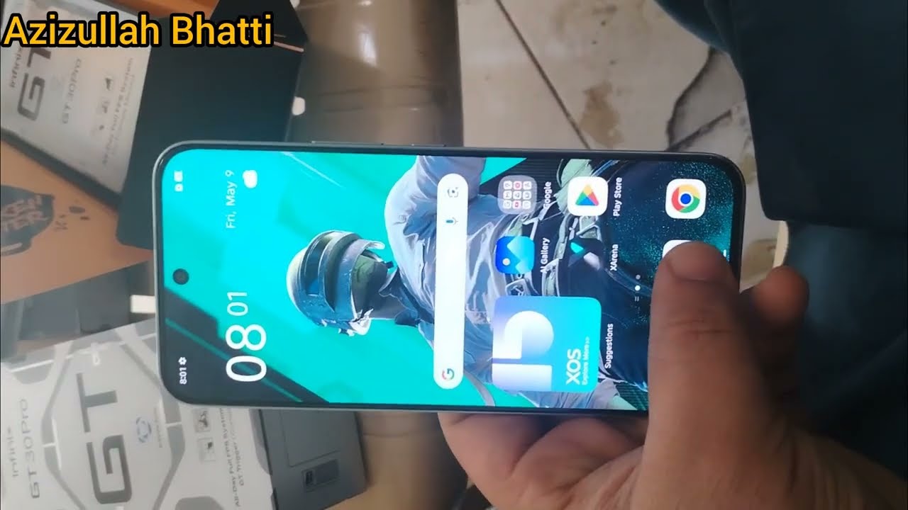 Infinix Gt30 pro 5G plus unboxing test camera test Puhg mobile button tiger with phones in side