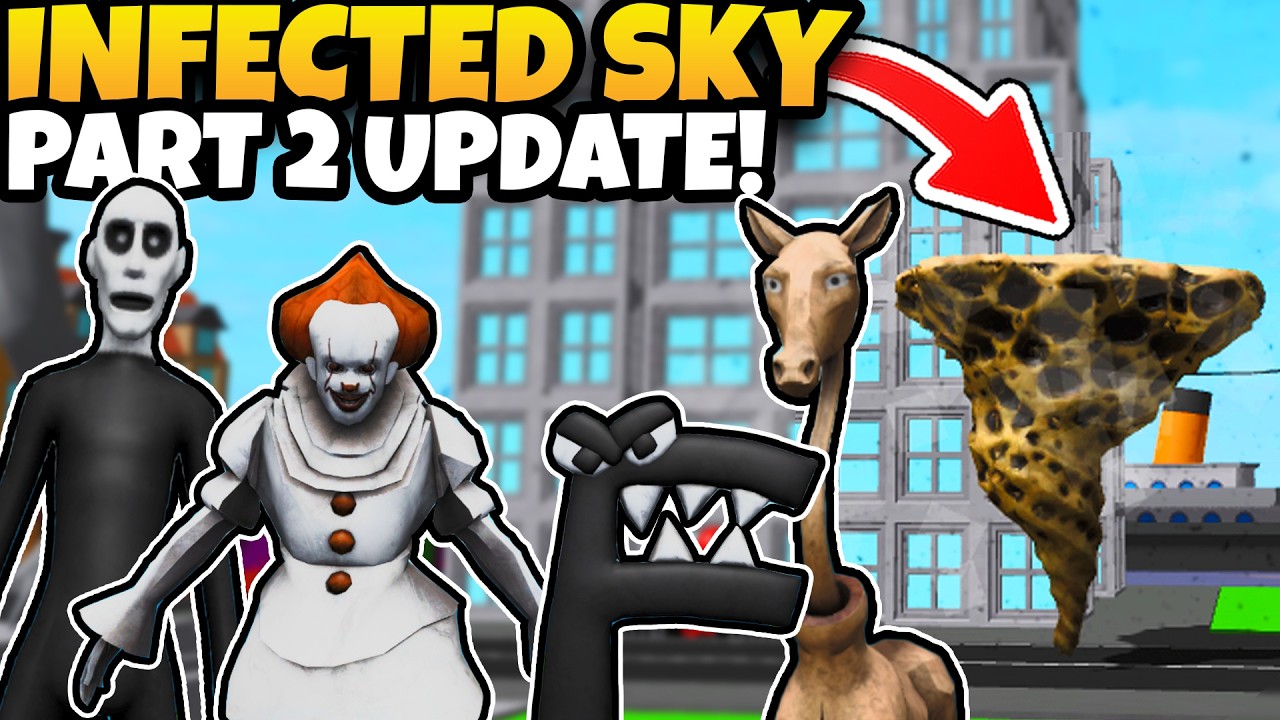 НОВЫЕ безумные морфы только что ВЫШЛИ в обновлении Infected Sky 2 в SCP MORPHS!