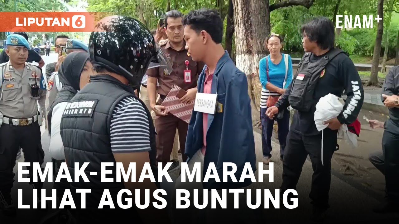 Rekonstruksi Agus Buntung, Emak-emak Marah Nontonnya | Liputan6