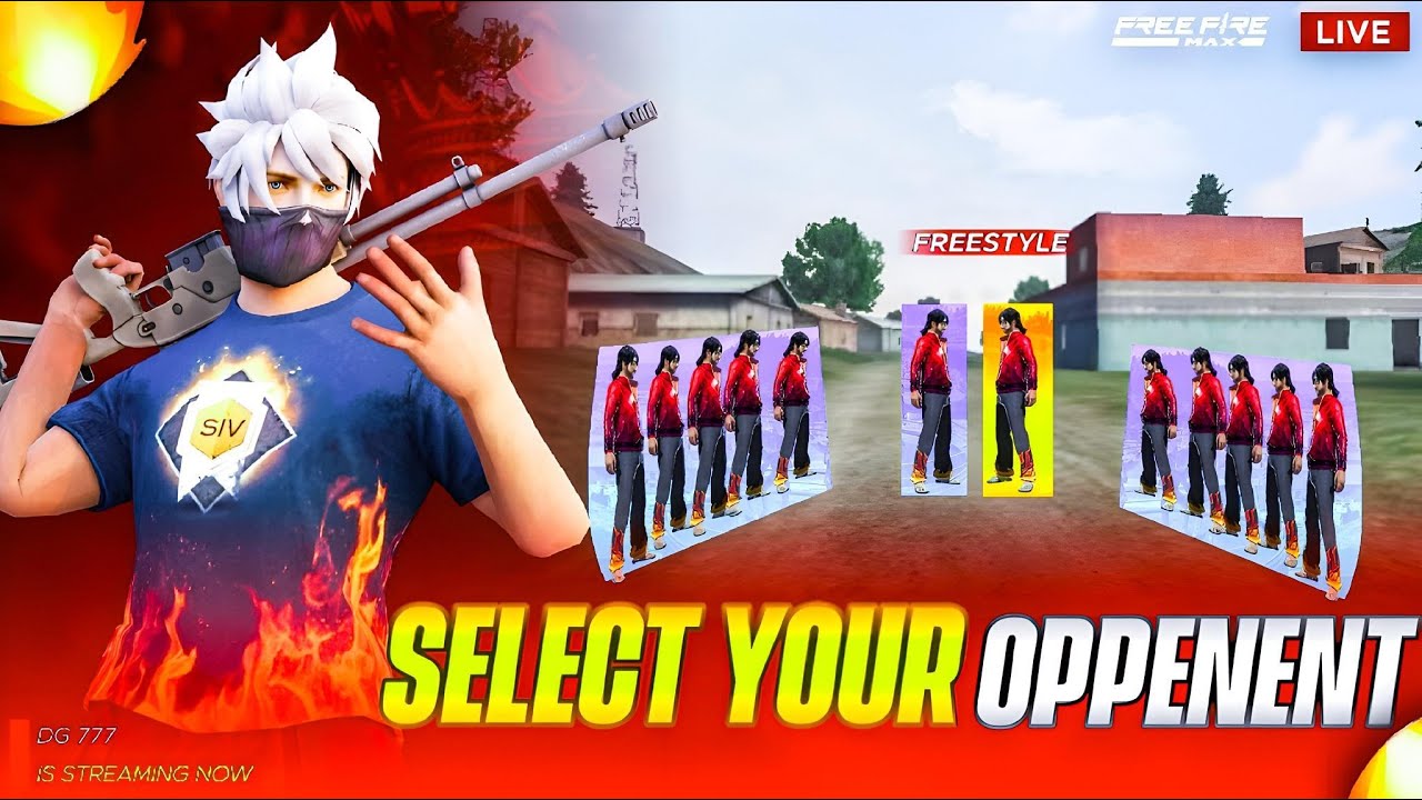 SELECT YOUR OPPONENT❤️STREAM IN TELUGU #viral #ff