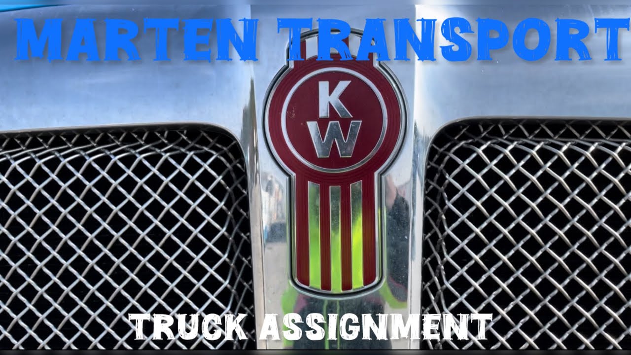 Marten Transport Truck Assignment | I Got My Wings 🪽