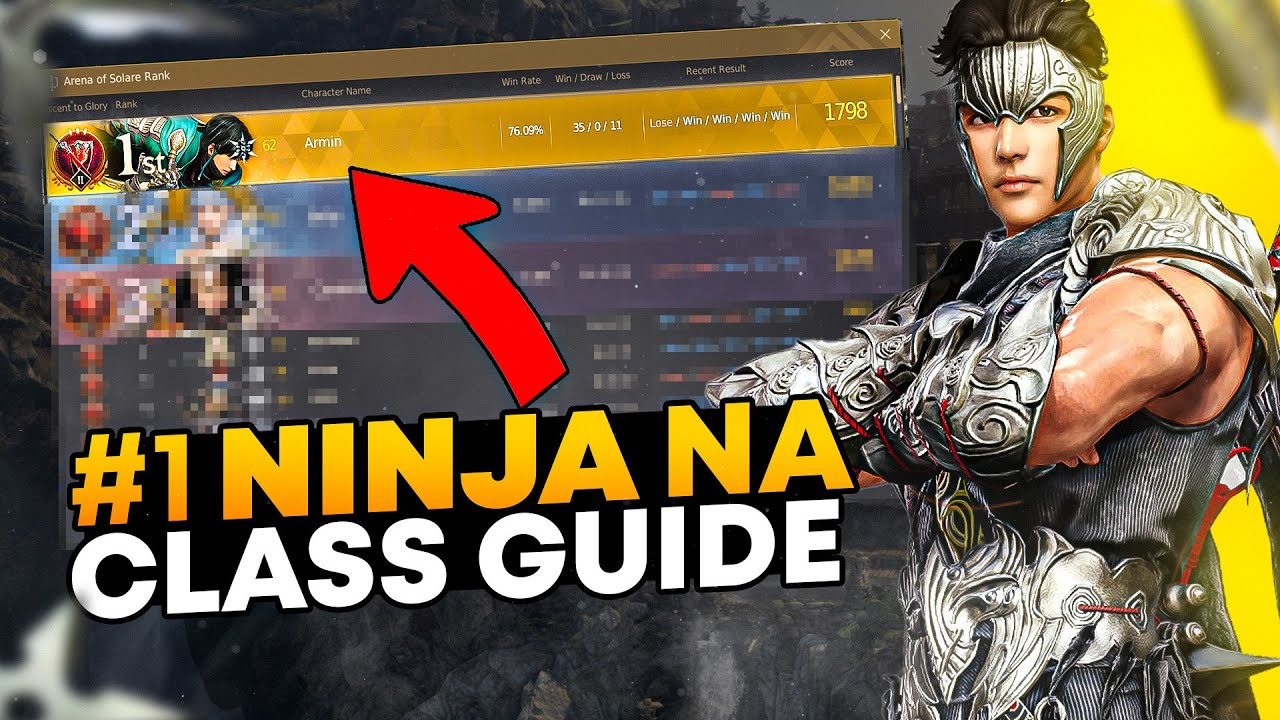 BDO - ULTIMATE NINJA CLASS GUIDE from NA #1 - PVE & PVP (ft. @ArminBDO)