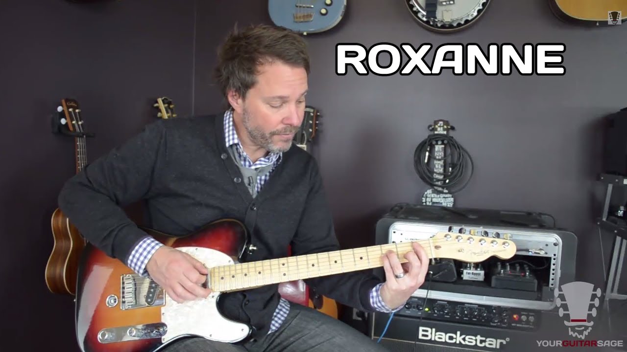 How to Play Roxanne The Police Guitar Lesson