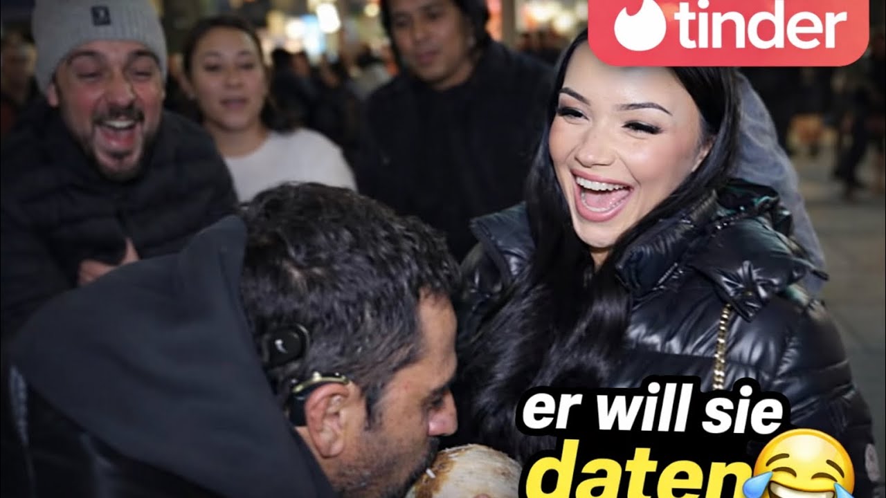 FRANKFURT TINDER ESKALIERT RICHTIG… 😂 | STREETCOMEDY | ANABUNYTV