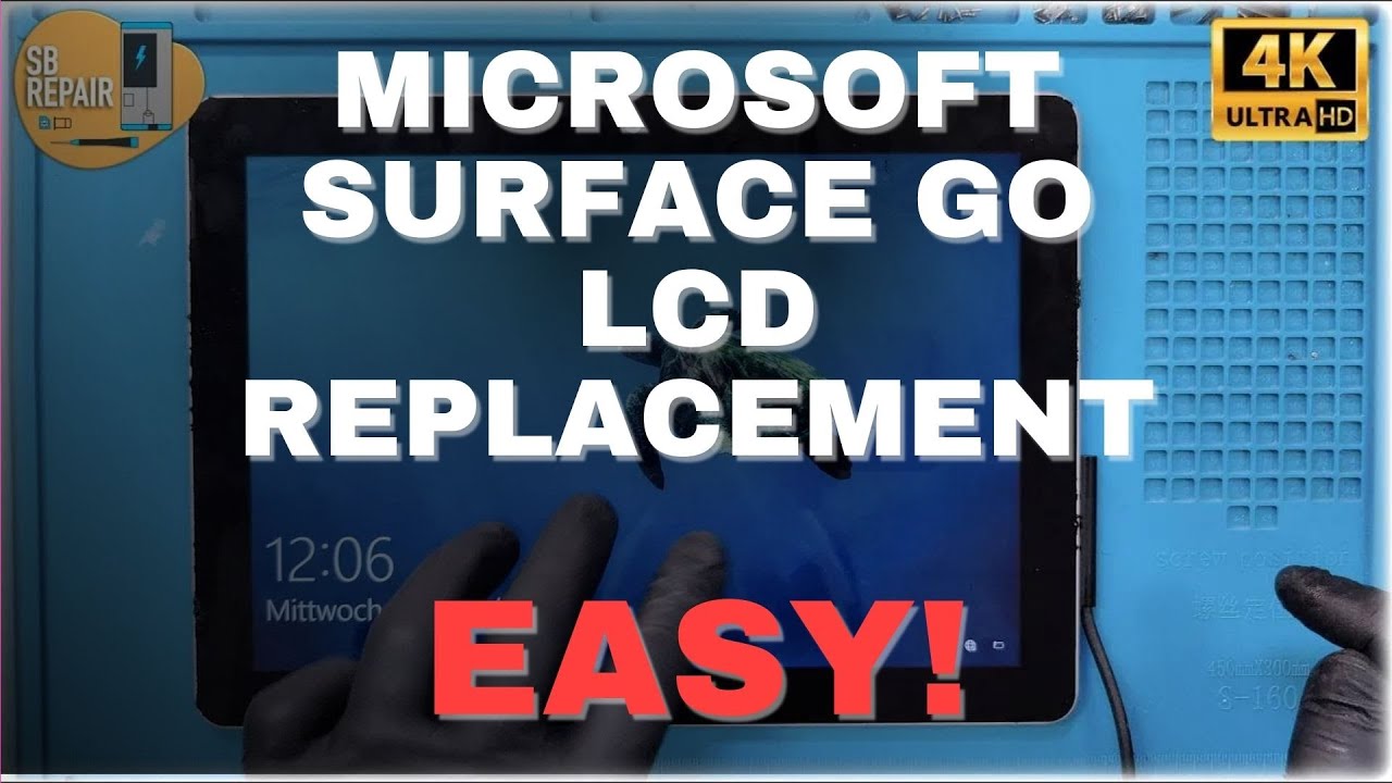 Замена ЖК-дисплея Microsoft Surface Go #repair #broken #microsoft #surface