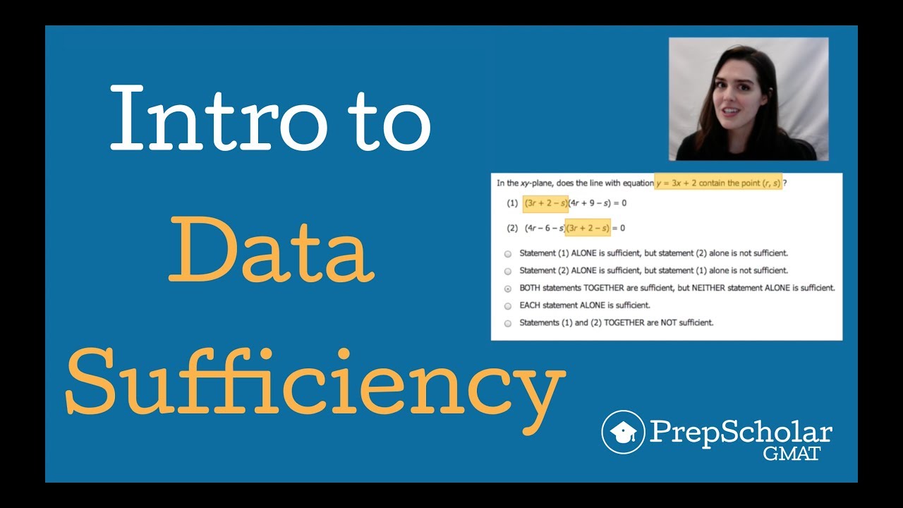 Online Lesson: Introduction to GMAT Data Sufficiency