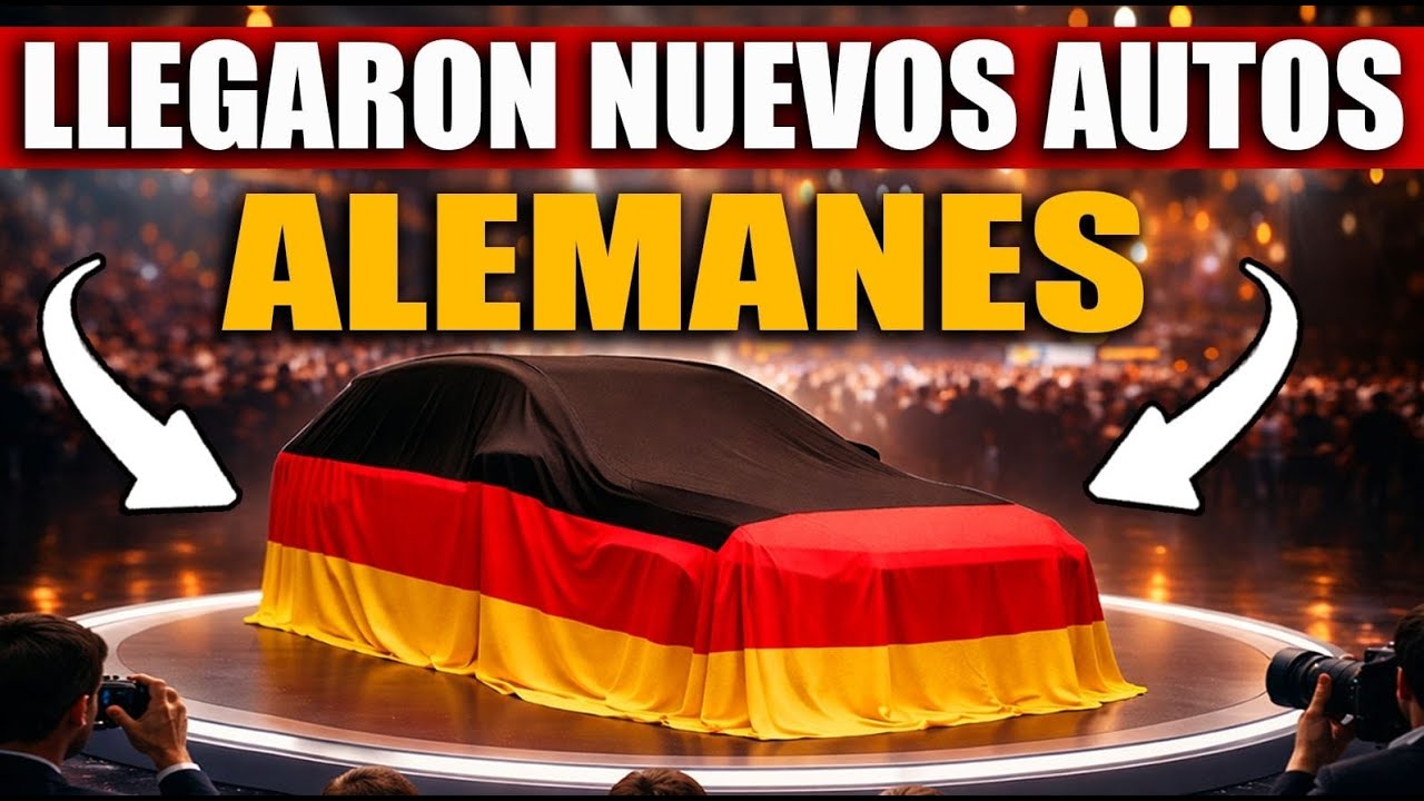 😱 5 AUTOS ALEMANES 2026 que llegaron sin avisar y están sacudiendo todo el mercado 💣