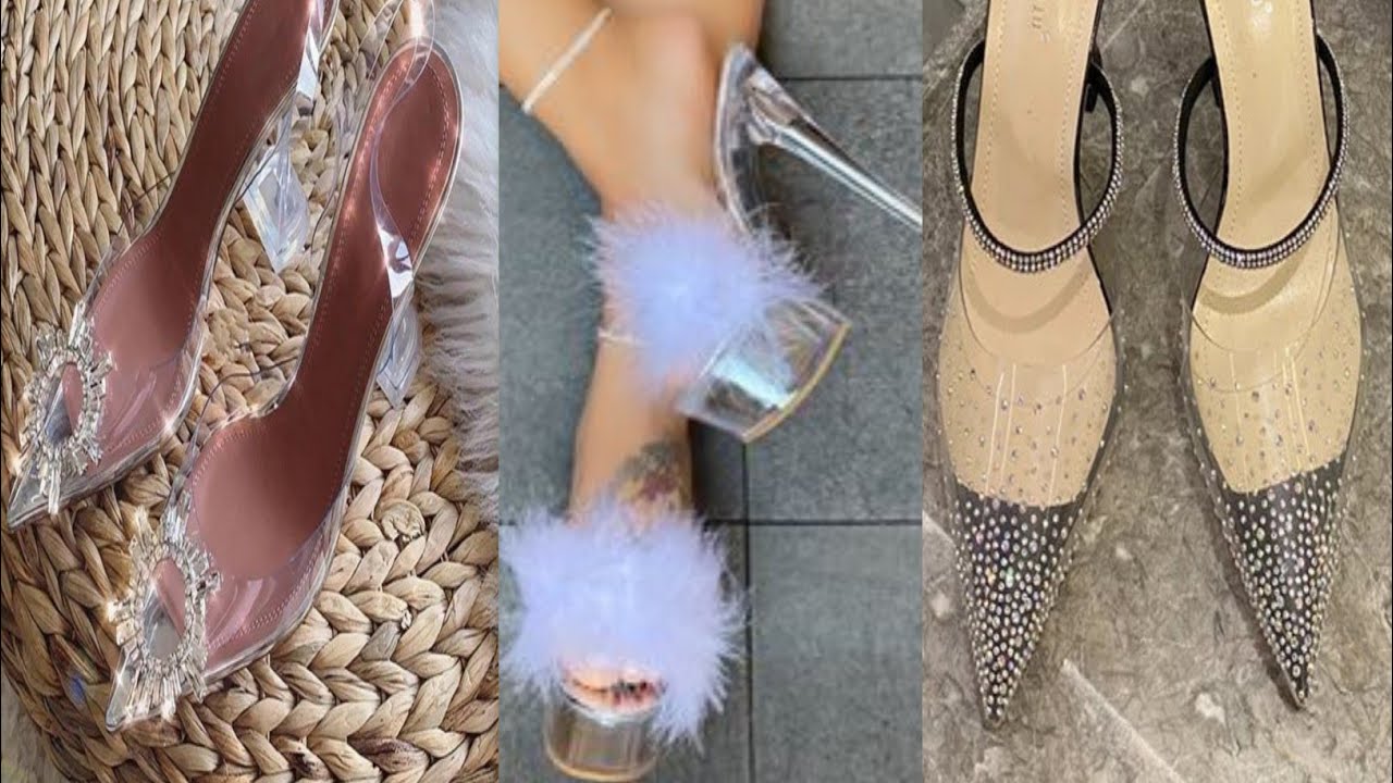 transparent and clear heels 👠#trending #highheels #clearheels #transparentheels