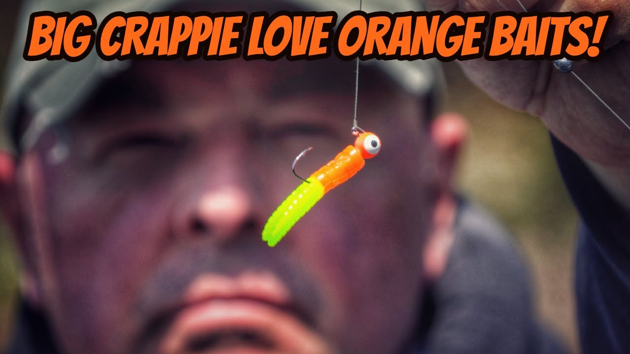 BIG CRAPPIE LOVE ORANGE BAITS- New Full length episode.