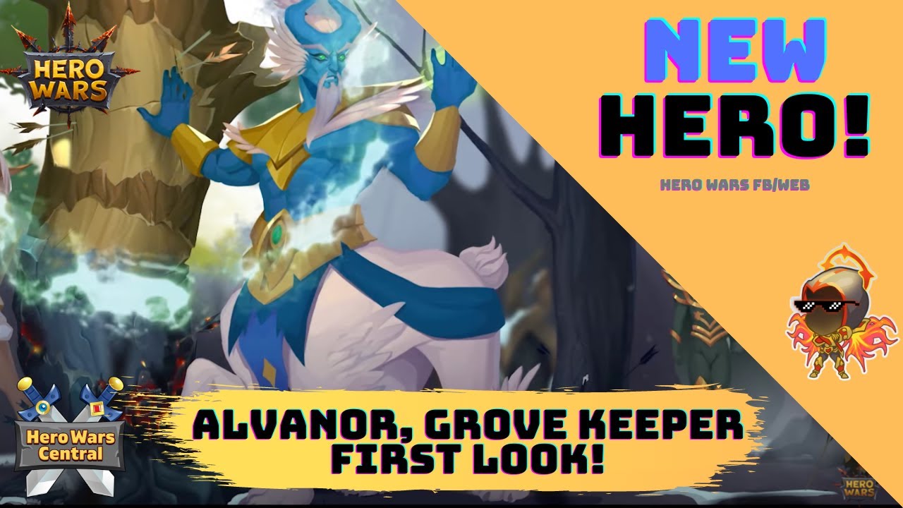 Новый герой Facebook и веба! Альванор, Хранитель Рощи! | Hero Wars