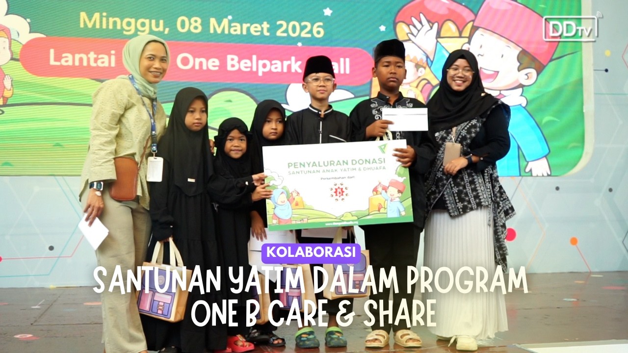 Bermain sambil belajar di One B Care & Share